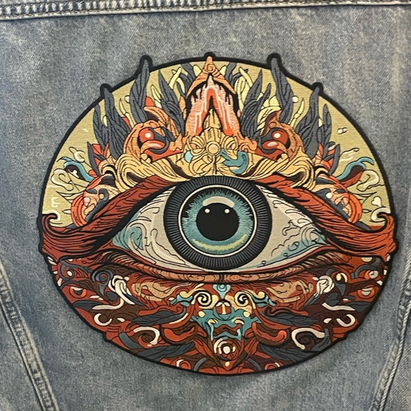 Denim Pinkie Light Wash Denim Jacket - Picture 3 of 5